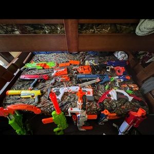 Nerf and rivals toy guns